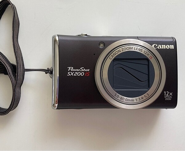 Canon power shot SX200 IS fotoğraf makinesi