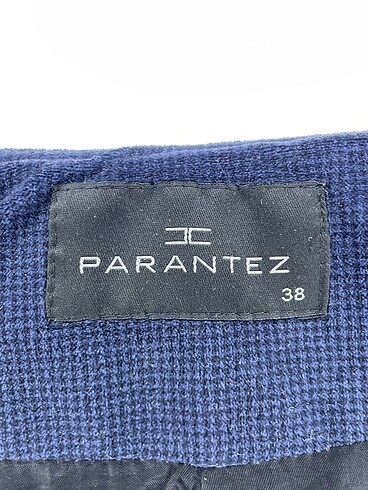 38 Beden lacivert Renk Parantez Ceket %70 İndirimli.