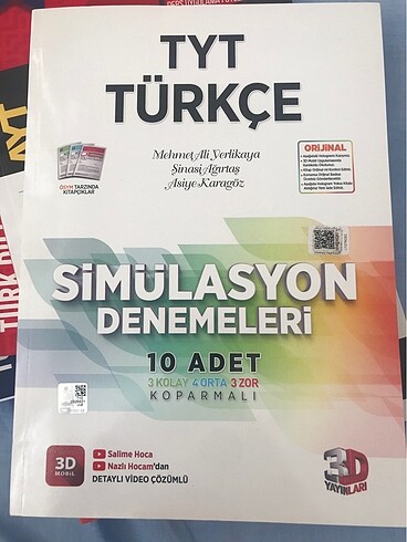 3D tyt Türkçe deneme