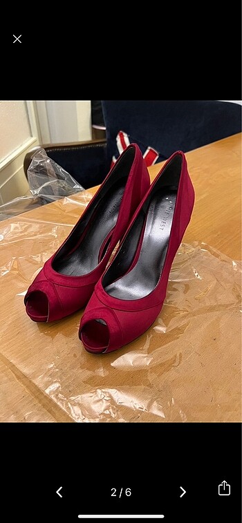 Nine West Nine west saten topuklu kadın ayakkabı