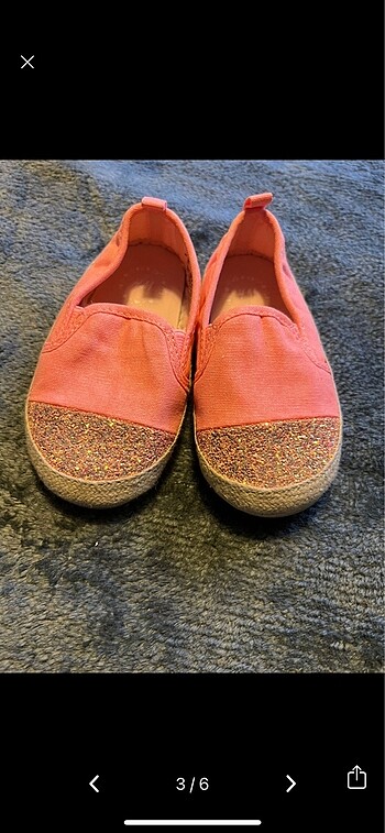 22 Beden H&M kız bebek espadril
