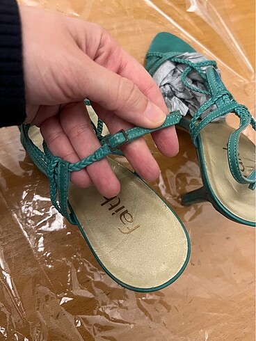 37 Beden turkuaz Renk Topshop kadın topuklu ayakkabı