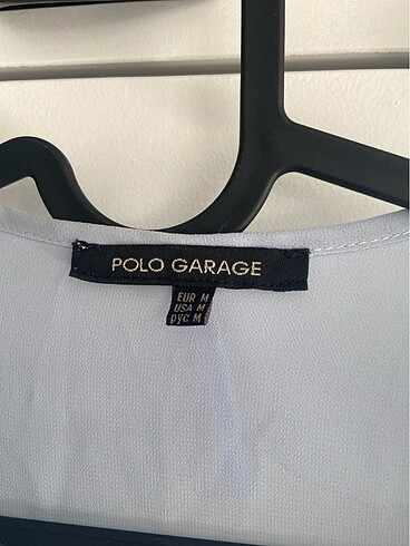 Polo Garage Bebek mavisi transparan ceket