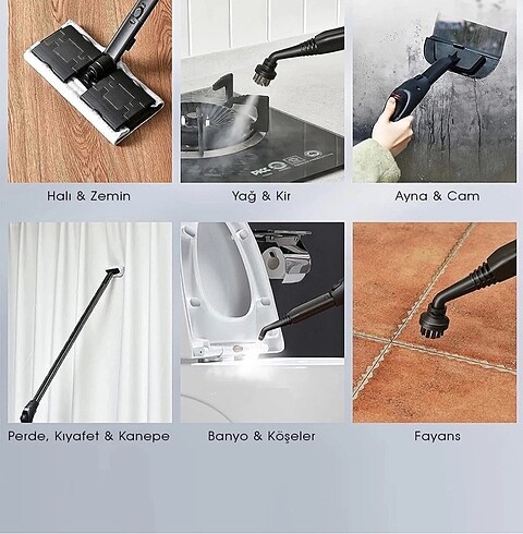 Buharlı temizleyici - Görsel 3