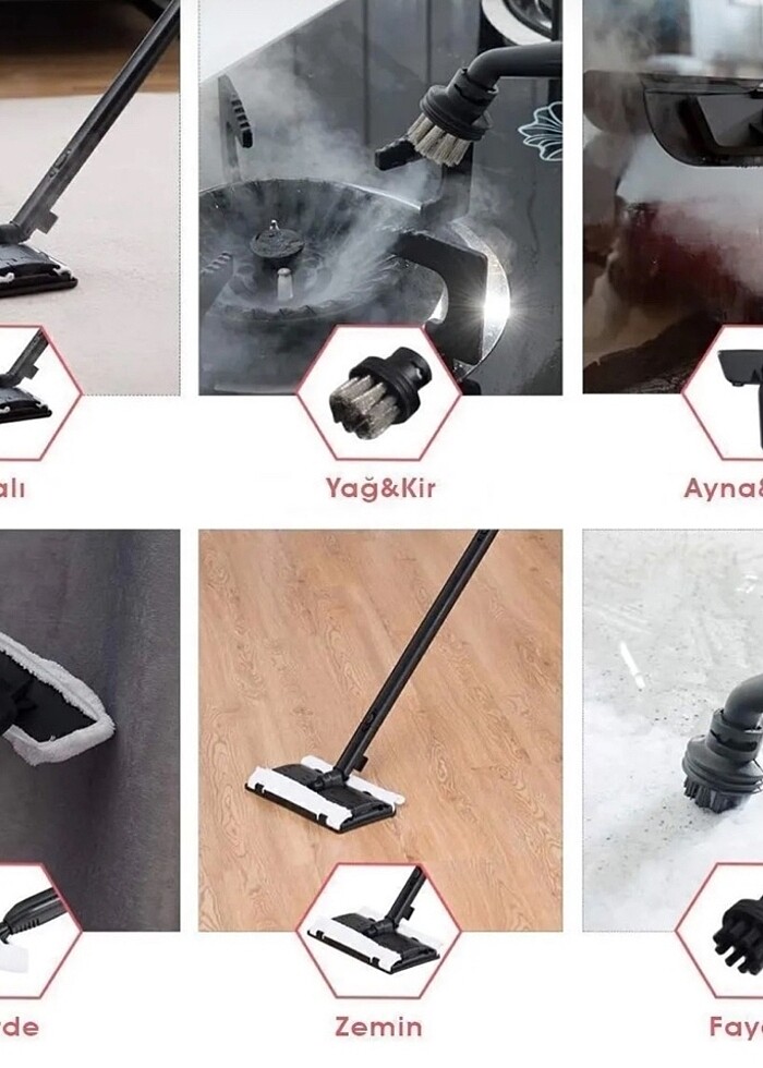 Buharlı temizleyici - Görsel 2