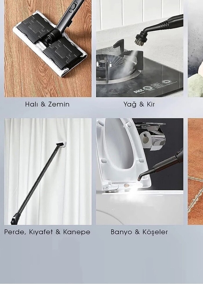 Buharlı temizleyici - Görsel 3
