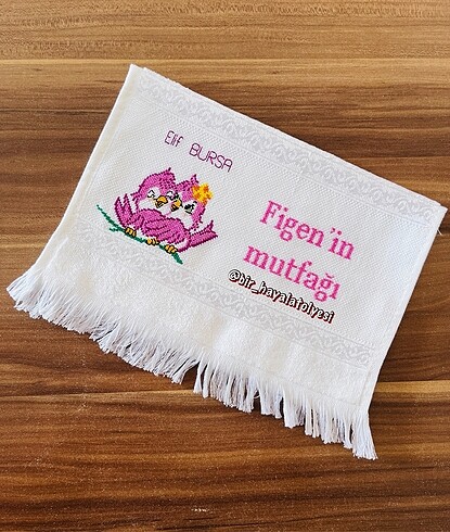 Kişiye özel havlu