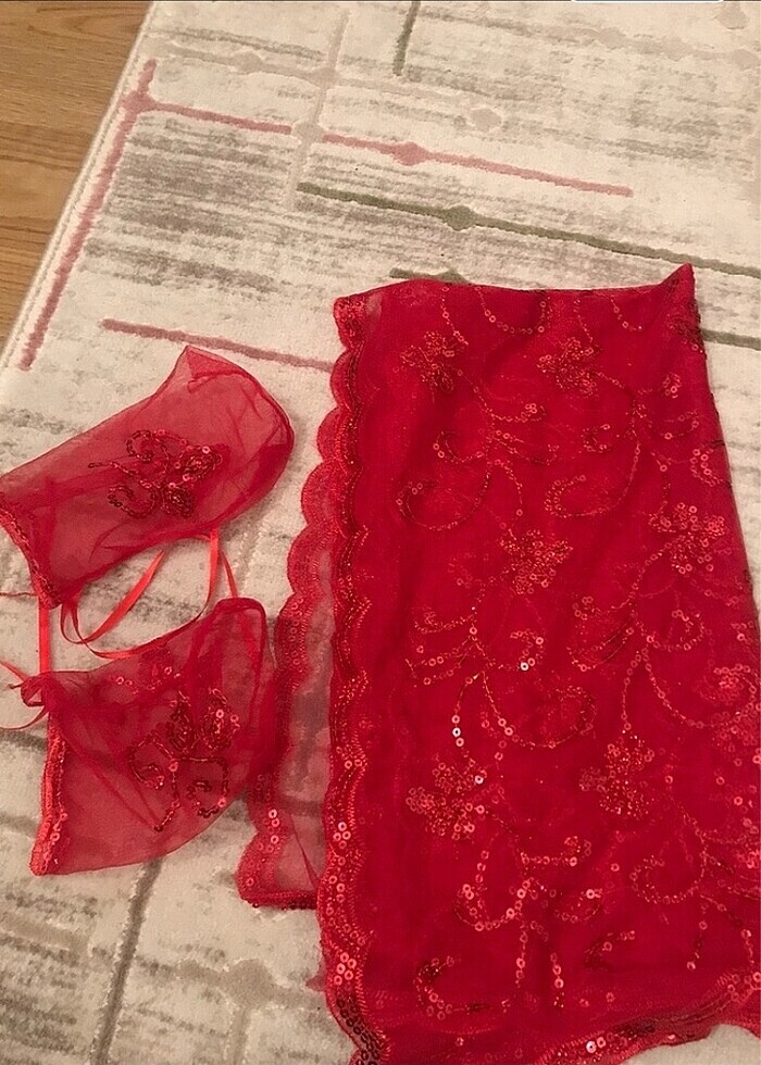 Kına sepeti kına konvoy malzemesi kına başörtüsü  erkek kına baş - Görsel 4