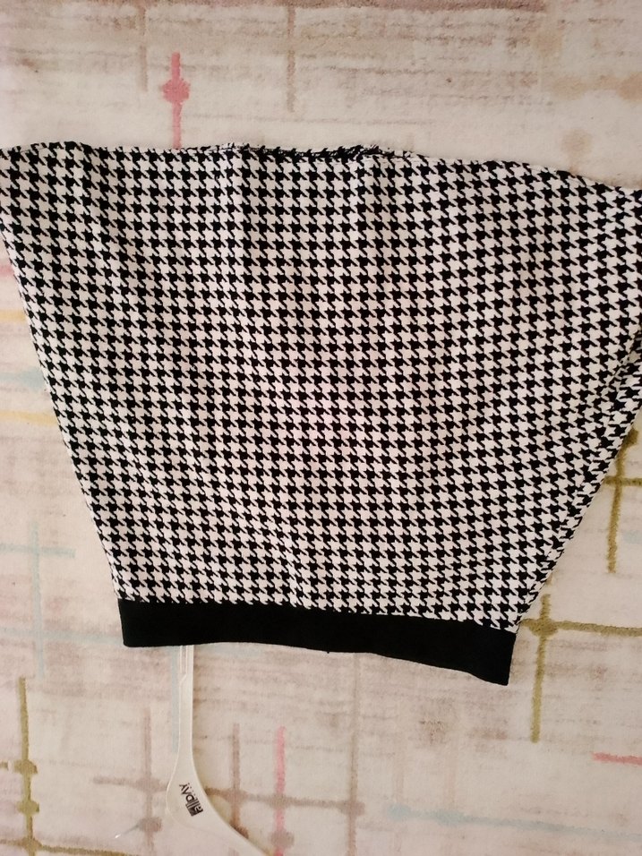 Kadın Siyah Pilili Midi Etek - Görsel 2