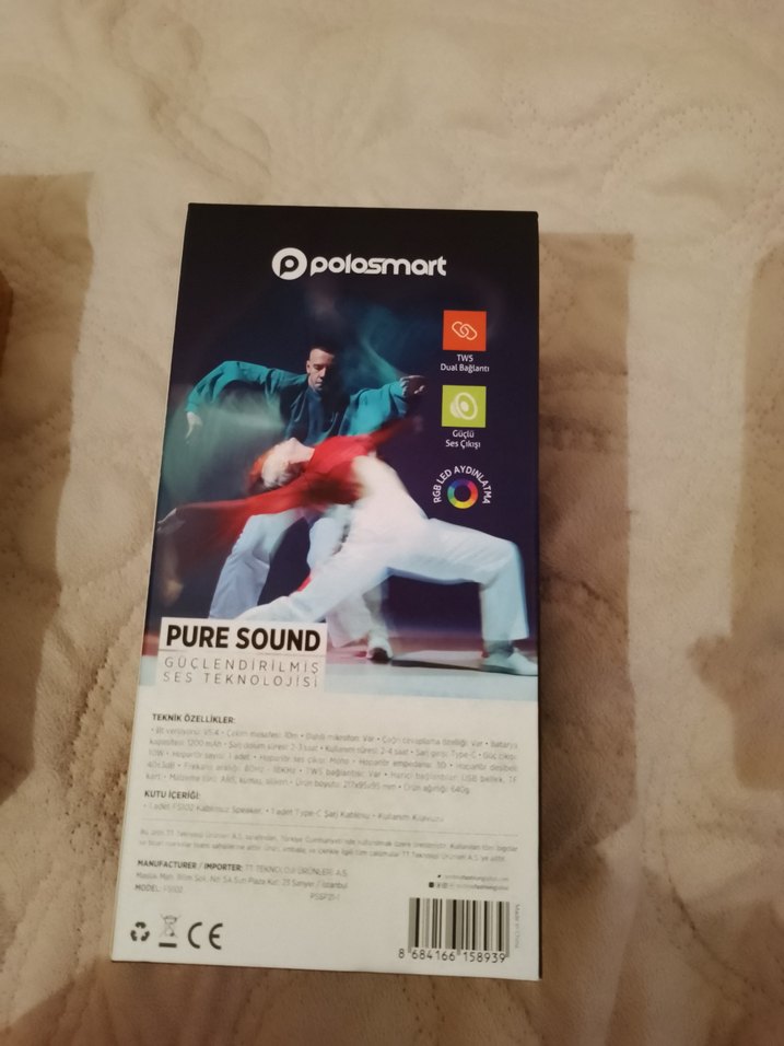 Polosmart FS102 Kablosuz Bluetooth Hoparlör - Görsel 3