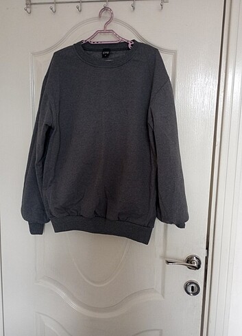 Diğer Gri Oversize Sweatshirt