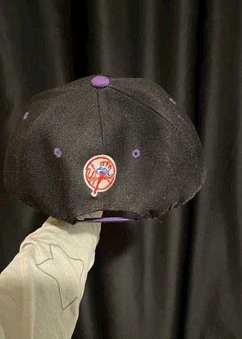 Beden Mor Siyah Yankees UNISEX Street Wear Şapka Kep
