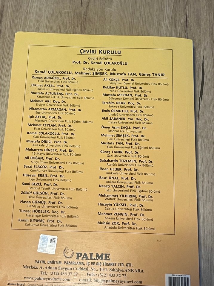 Fen ve Mühendislik İçin Fizik 1 - Serway Beichner - Görsel 3