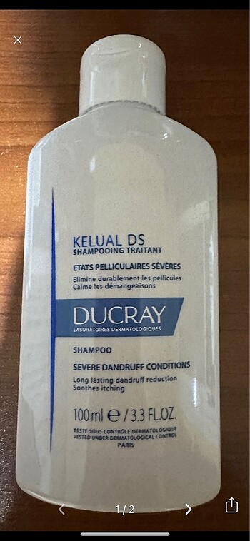 Ducray Kelual DS Shampoo-100 ml