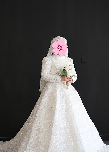 TESETTÜR GELİNLİK ANKARA SAADET GELİNEVİNDE ÖZEL DİKİLMİŞTİR. - Görsel 7