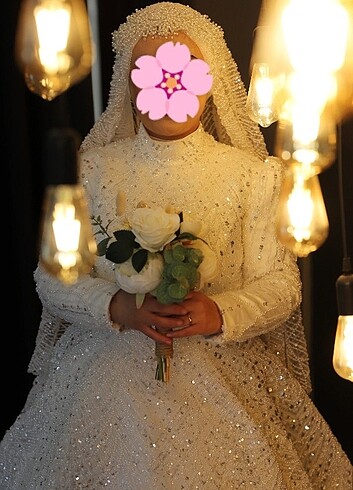 TESETTÜR GELİNLİK ANKARA SAADET GELİNEVİNDE ÖZEL DİKİLMİŞTİR. - Görsel 8