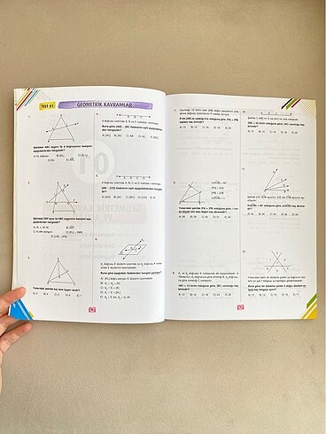  Beden AYT Geometri Soru Bankası | Test Okul