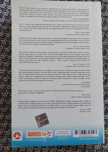 Sınıfta Öğrenme ve Öğretme Süreci Yönetimi Kitabı - Görsel 2