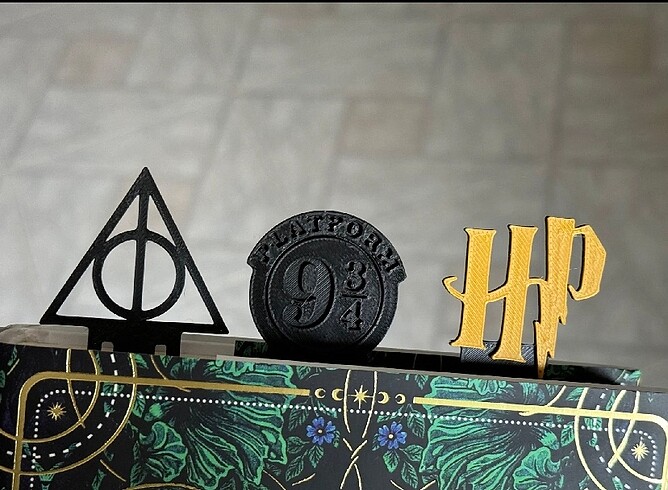 Harry Potter Temalı Kitap Ayracı 3'lü