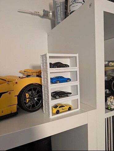  Beden Renk Hot Wheels Konteyner Standı