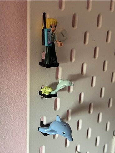  Beden Renk Lego Figür Standı Ikea Skadis Uyumlu