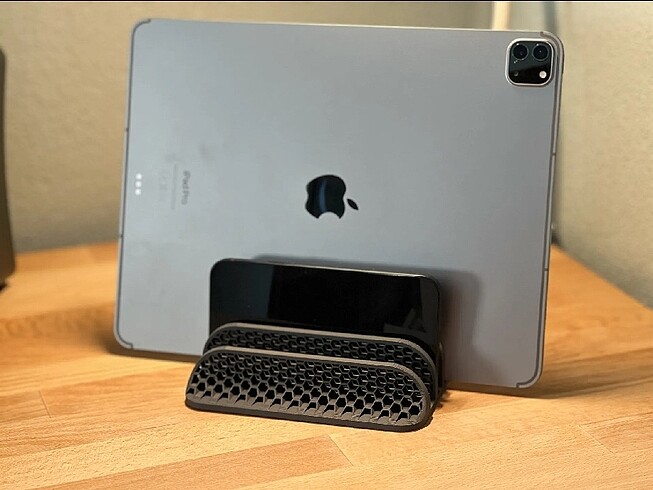 İPad Tablet telefon Standı Altıgen Desenli