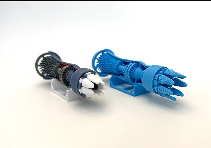 Beden Turbojet Motor Modeli