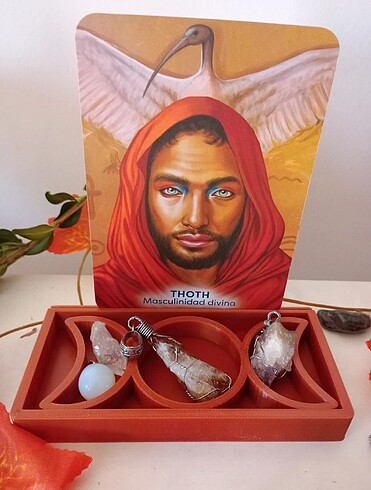 Gotik Üçlü Tanrıça Tarot Kartı Standı - Görsel 2