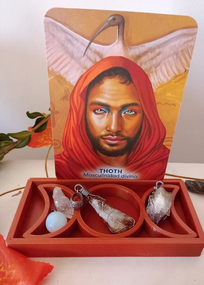 Gotik Üçlü Tanrıça Tarot Kartı Standı - Görsel 2