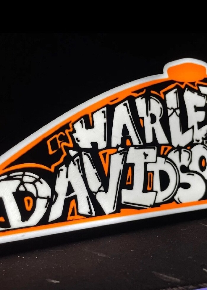 Harley Davidson Light Box - Görsel 2