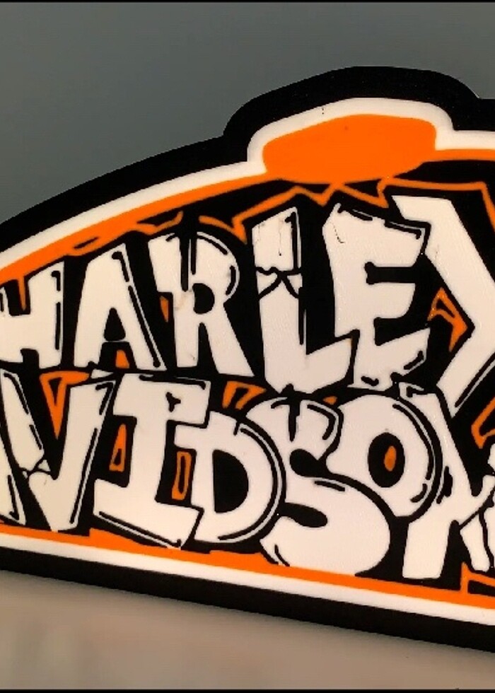 Harley Davidson Light Box - Görsel 5