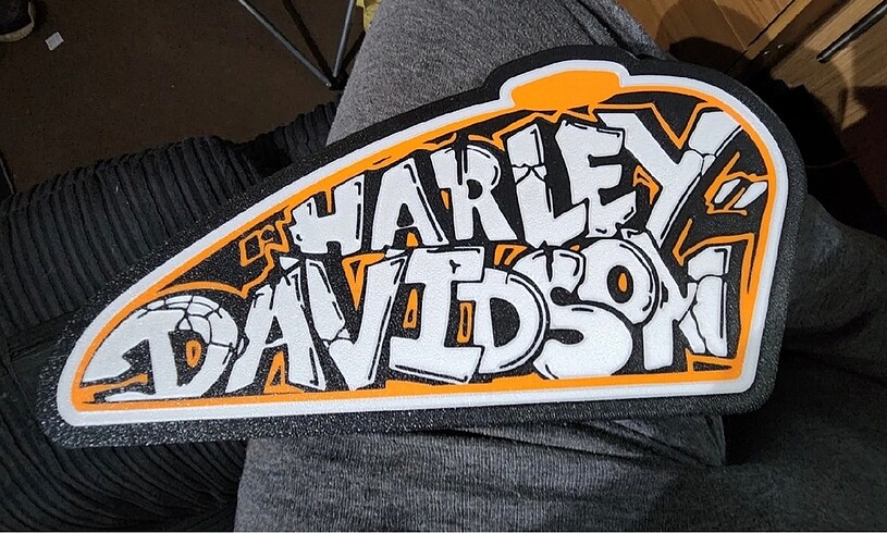 Harley Davidson Light Box - Görsel 2