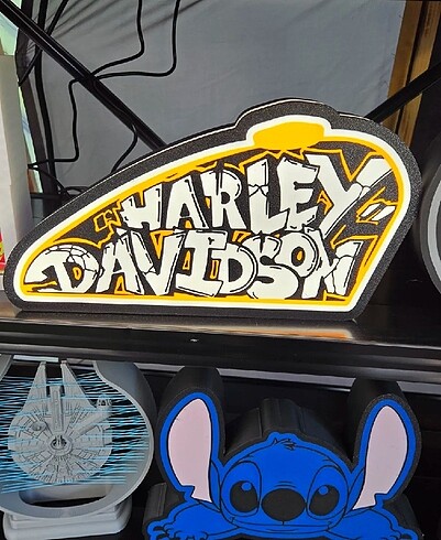 Harley Davidson Light Box - Görsel 3