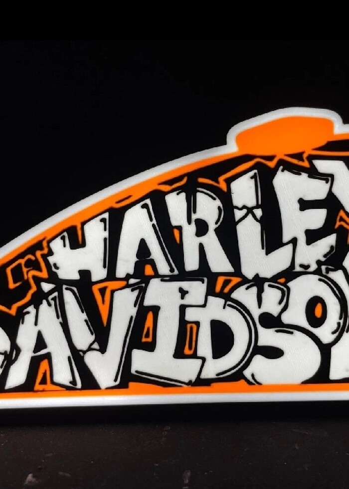 Harley Davidson Light Box - Görsel 4