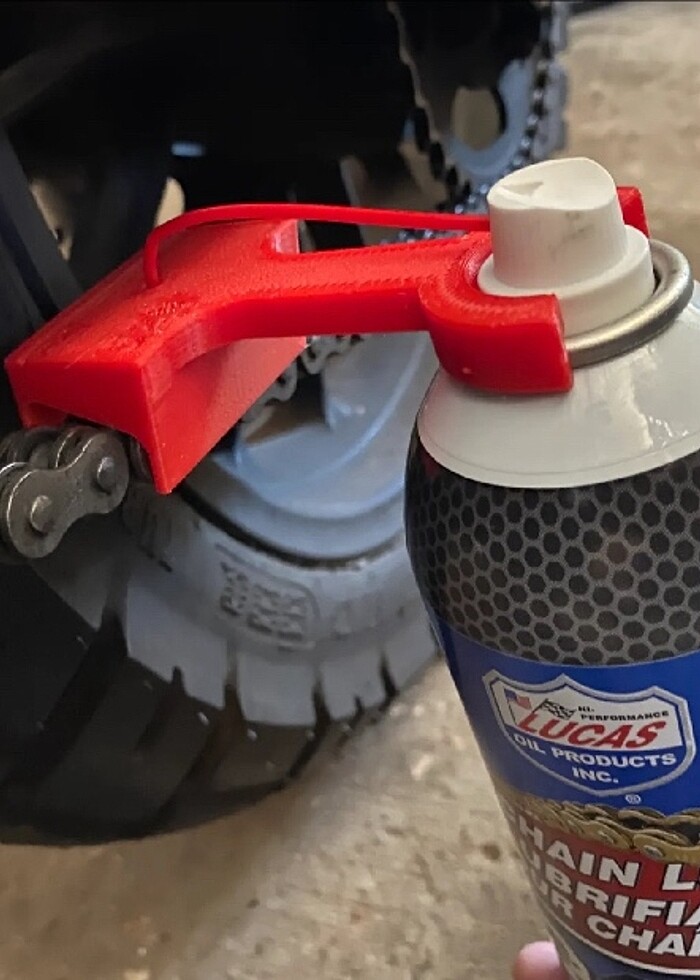 Motosiklet Zinciri Yağlama Adaptörü - Görsel 5