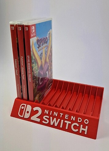 Nintendo Switch 2 Oyun Tutucu V1