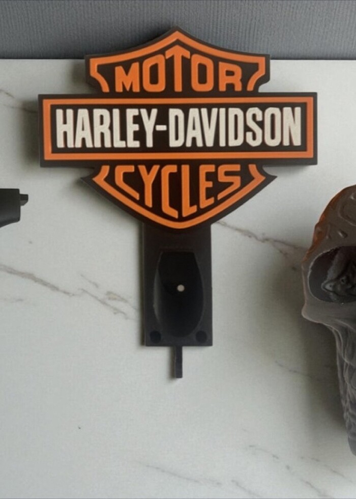 Harley Davidson Kask Askısı - Görsel 4