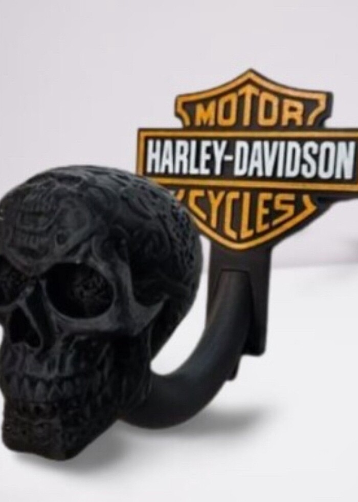 Harley Davidson Kask Askısı - Görsel 3