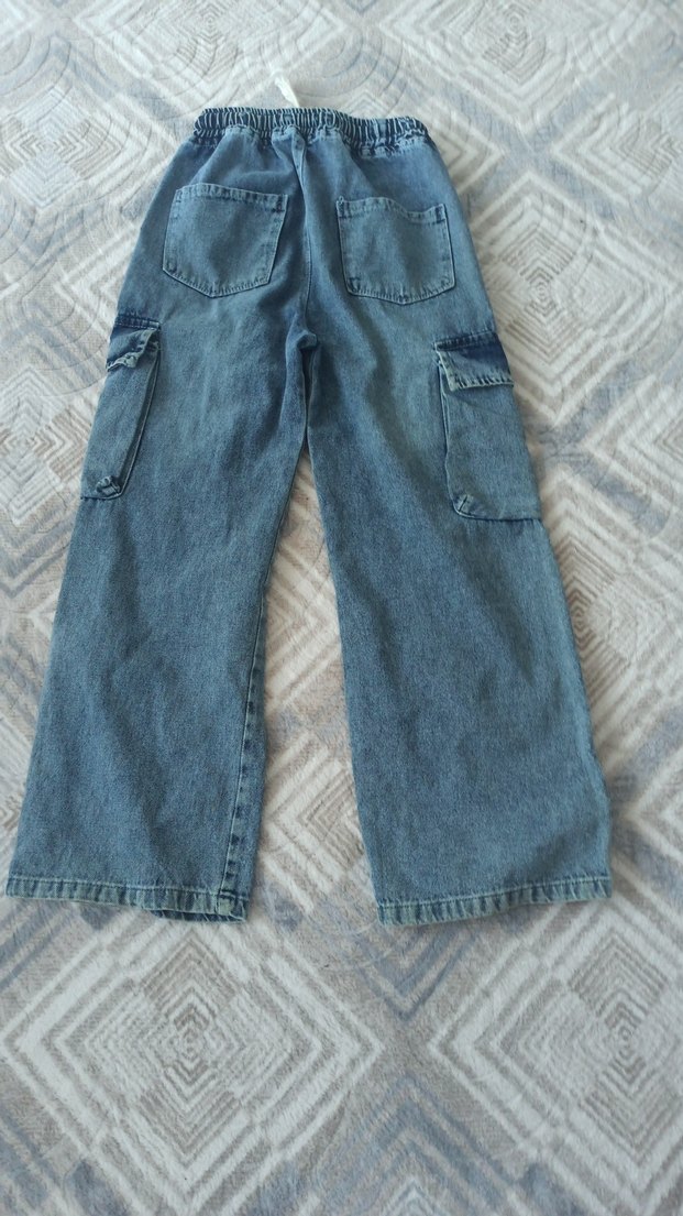 Kız Çocuk kot pantolon - Görsel 2