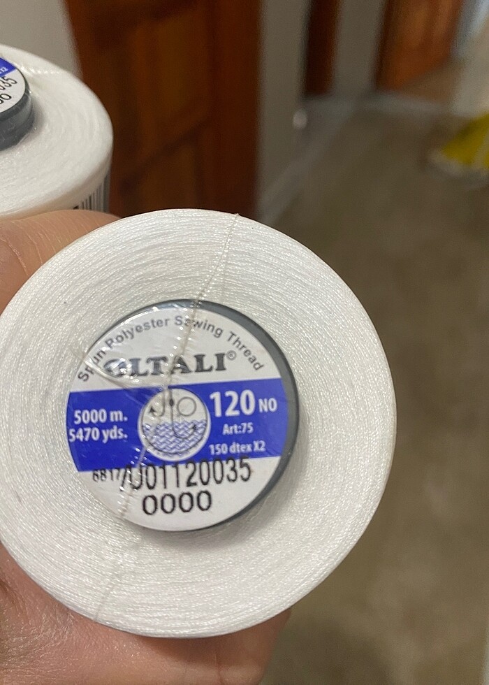 Beyaz Dikiş İpi - Görsel 4