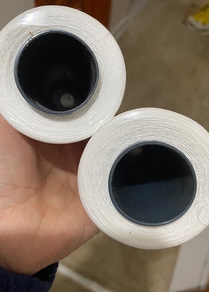 Beyaz dikiş ipi - Görsel 3