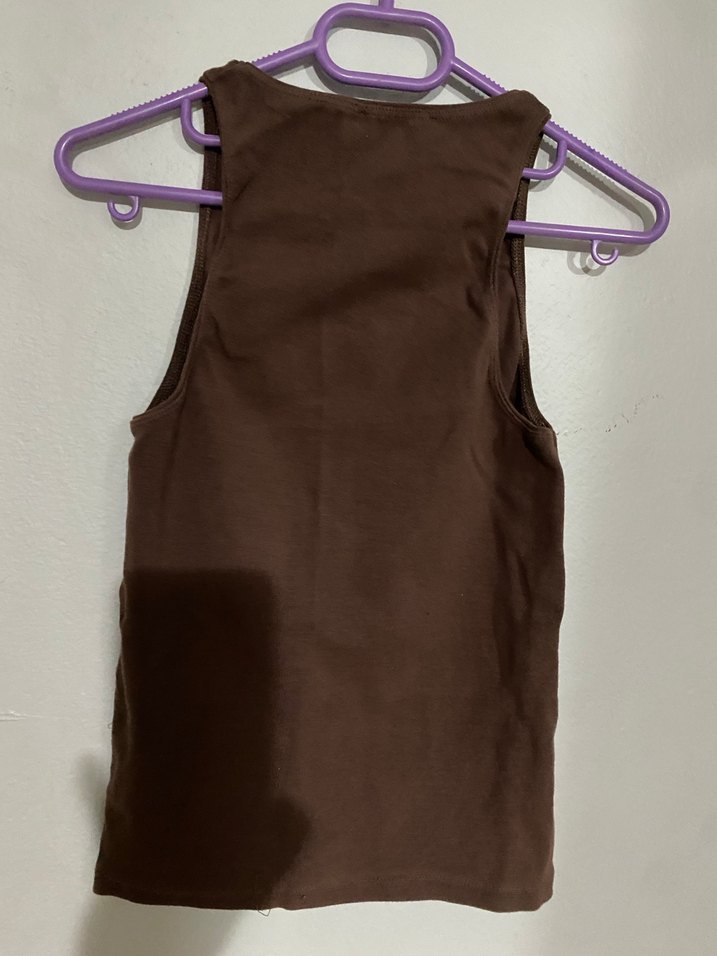 Kahverengi Süet Yüksek Yakalı Kadın Atlet - Görsel 2