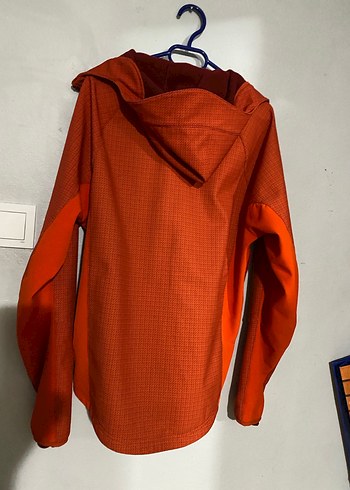 Turuncu Fermuarlı Kadın Mont - Görsel 2