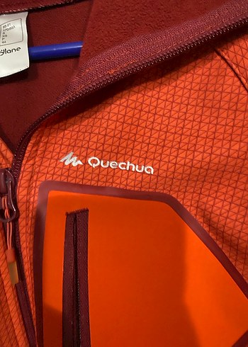 Turuncu Fermuarlı Kadın Mont - Görsel 4