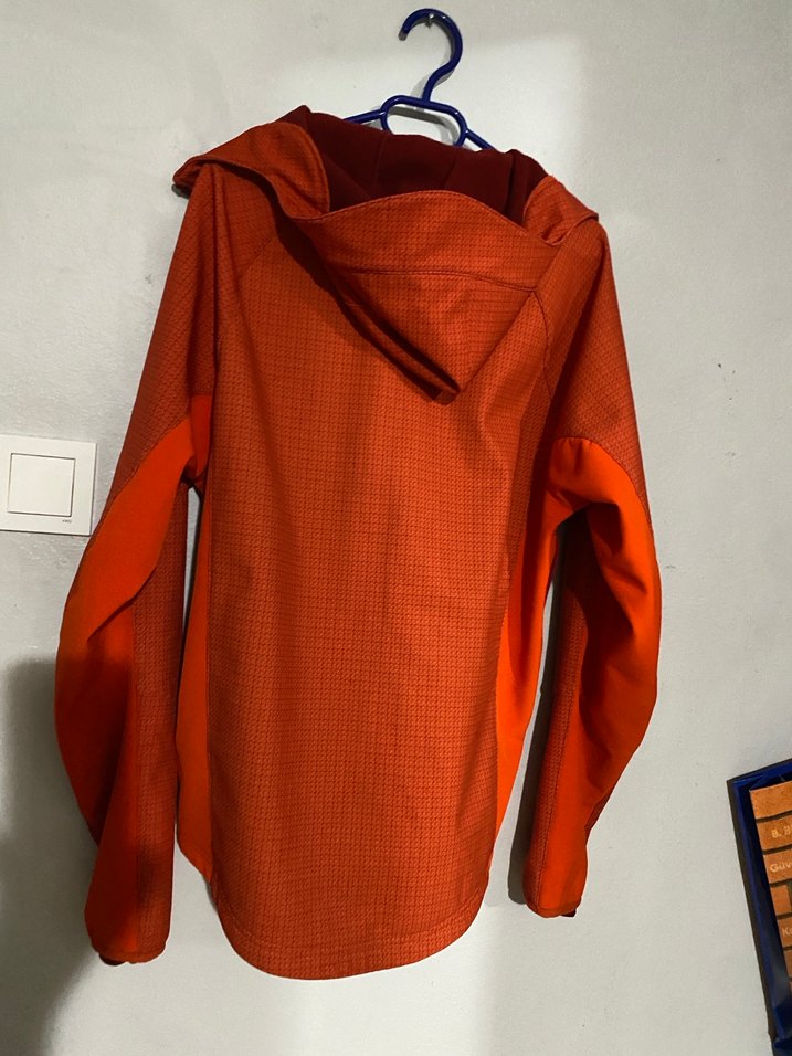 Turuncu Fermuarlı Kadın Mont - Görsel 2