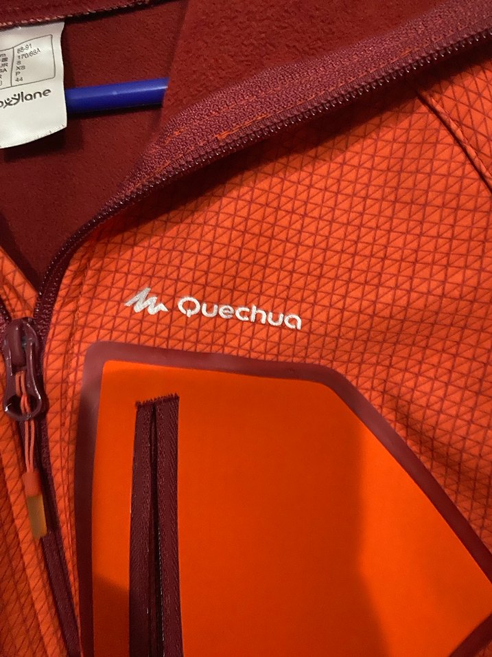 Turuncu Fermuarlı Kadın Mont - Görsel 4