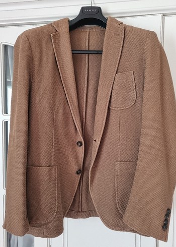 Açık Kahve Erkek Blazer Ceket - Görsel 2