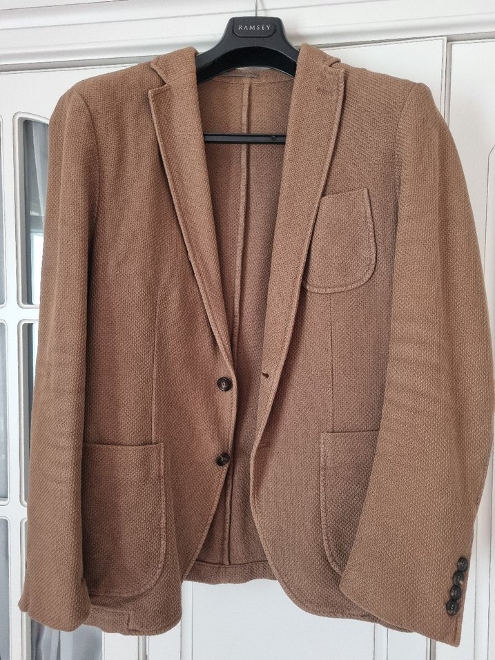 Açık Kahve Erkek Blazer Ceket - Görsel 2