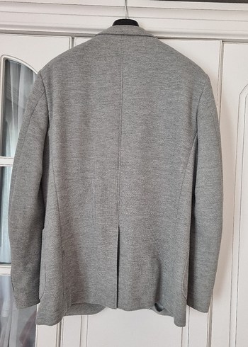 Ramsey Marka Gri Düğmeli Erkek Blazer Ceket - Görsel 2