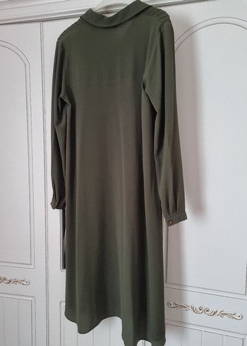 Uzun Kollu Haki Tunik - Görsel 5